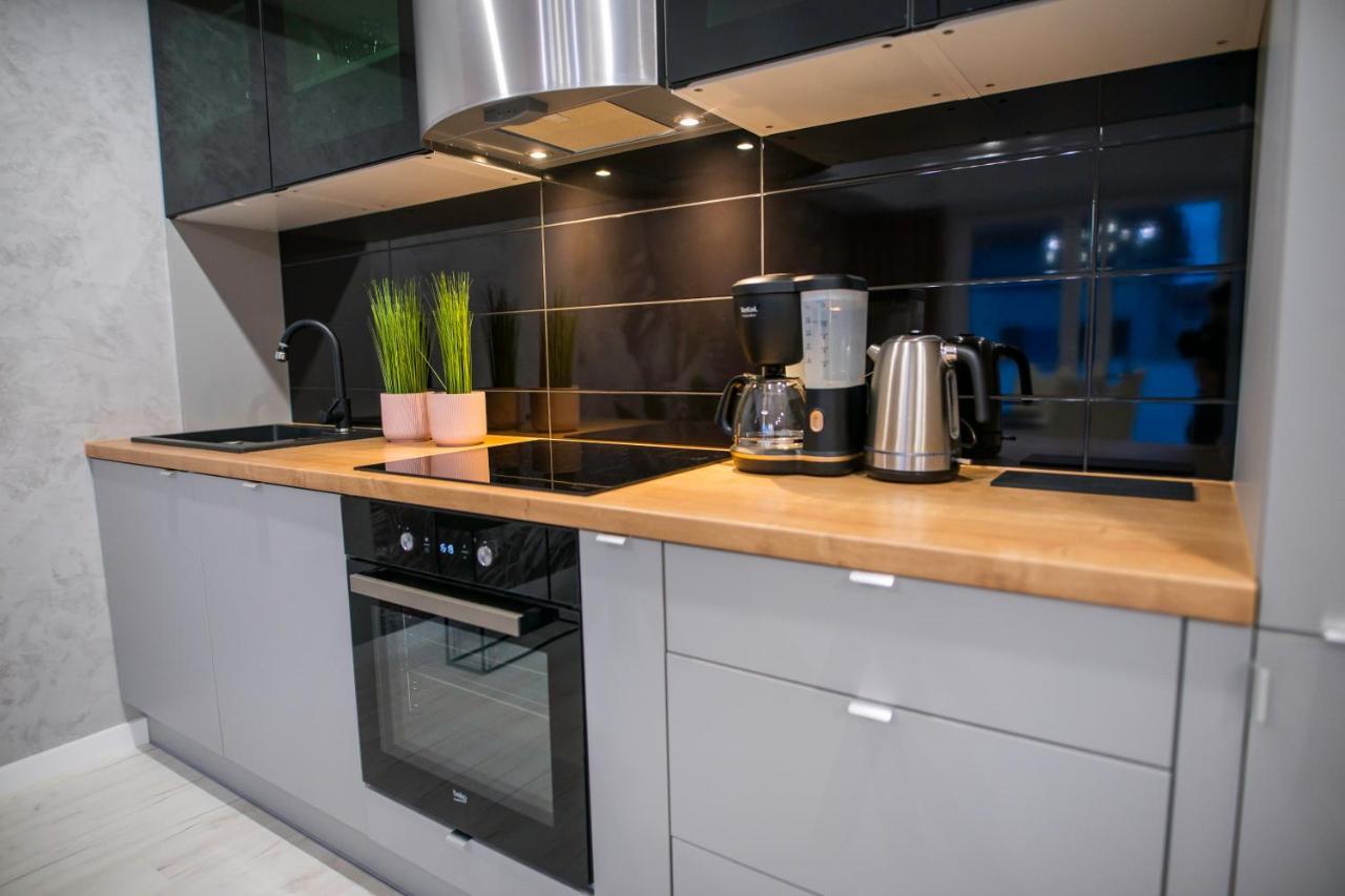 Nowoczesny Apartament Na Warmii I Mazurach Z Garazem Biskupiec  Exterior foto